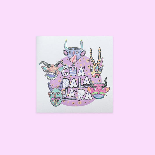 Postal Gdl Tastuanes Lila