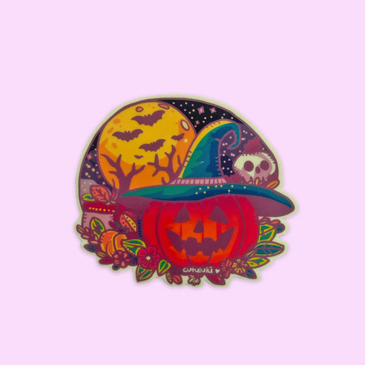 Sticker Brilla Oscuridad Halloween
