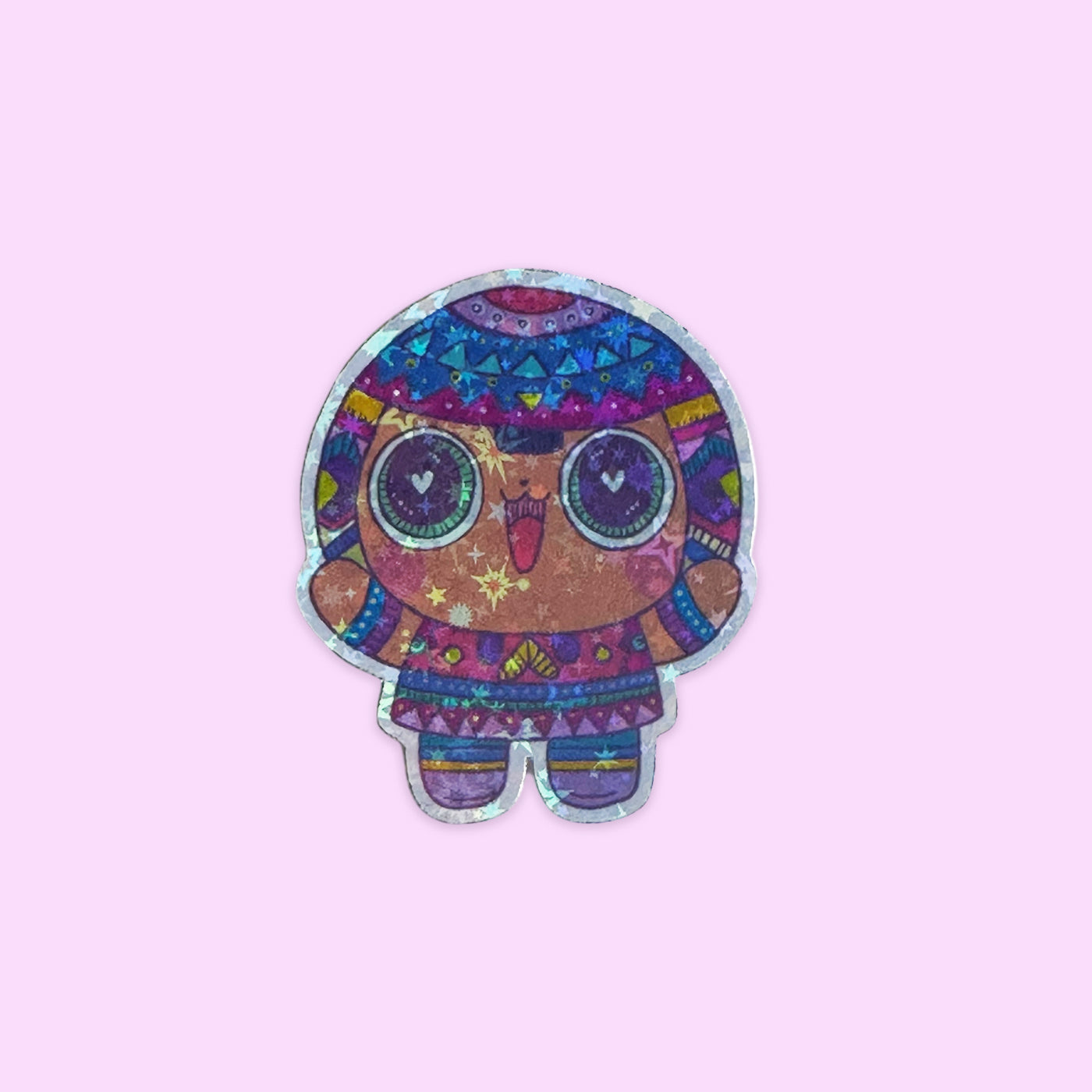 Sticker Holográfico Hijo de las Estrellas