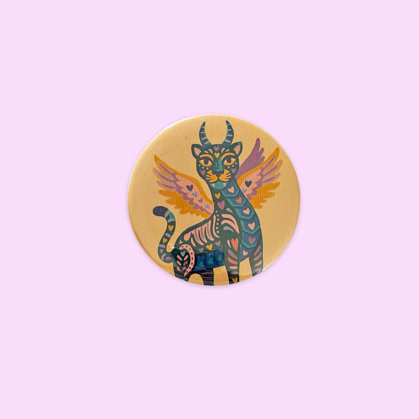 Imán Botón Alebrije