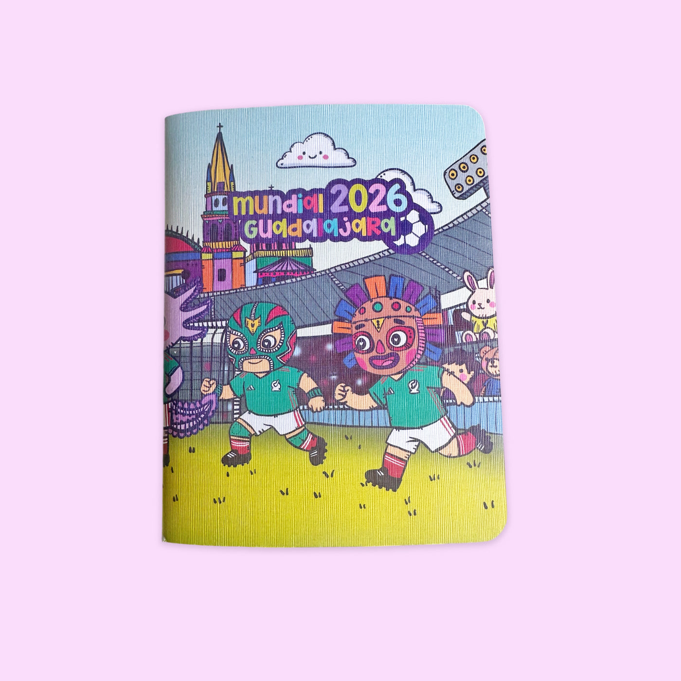 Libreta Pocket Mundial Estadio Luchador