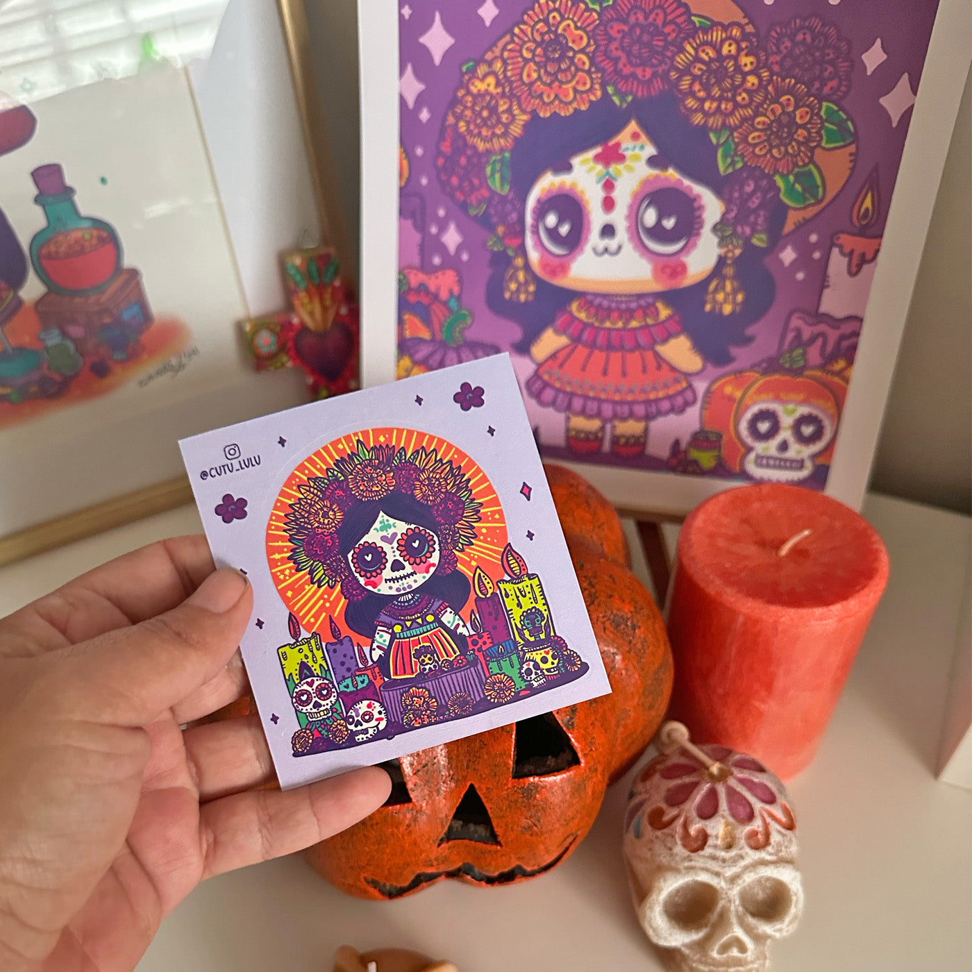 Sticker Individual Ofrenda