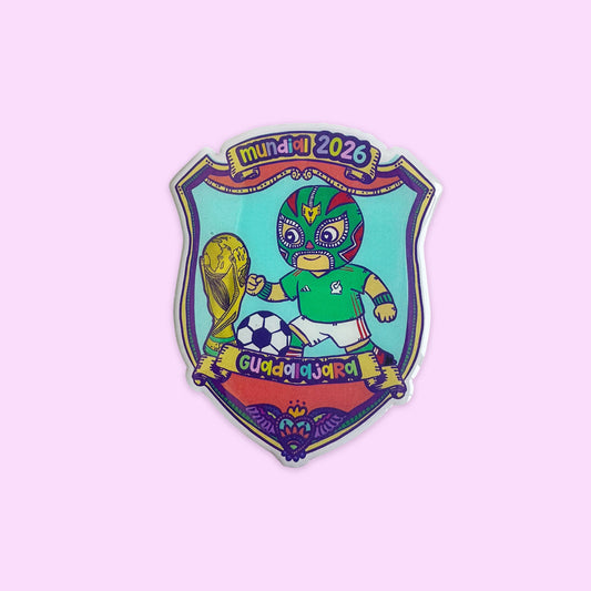 Imán Escudo Luchador