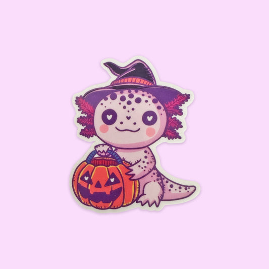 Sticker Brilla Oscuridad Ajolote