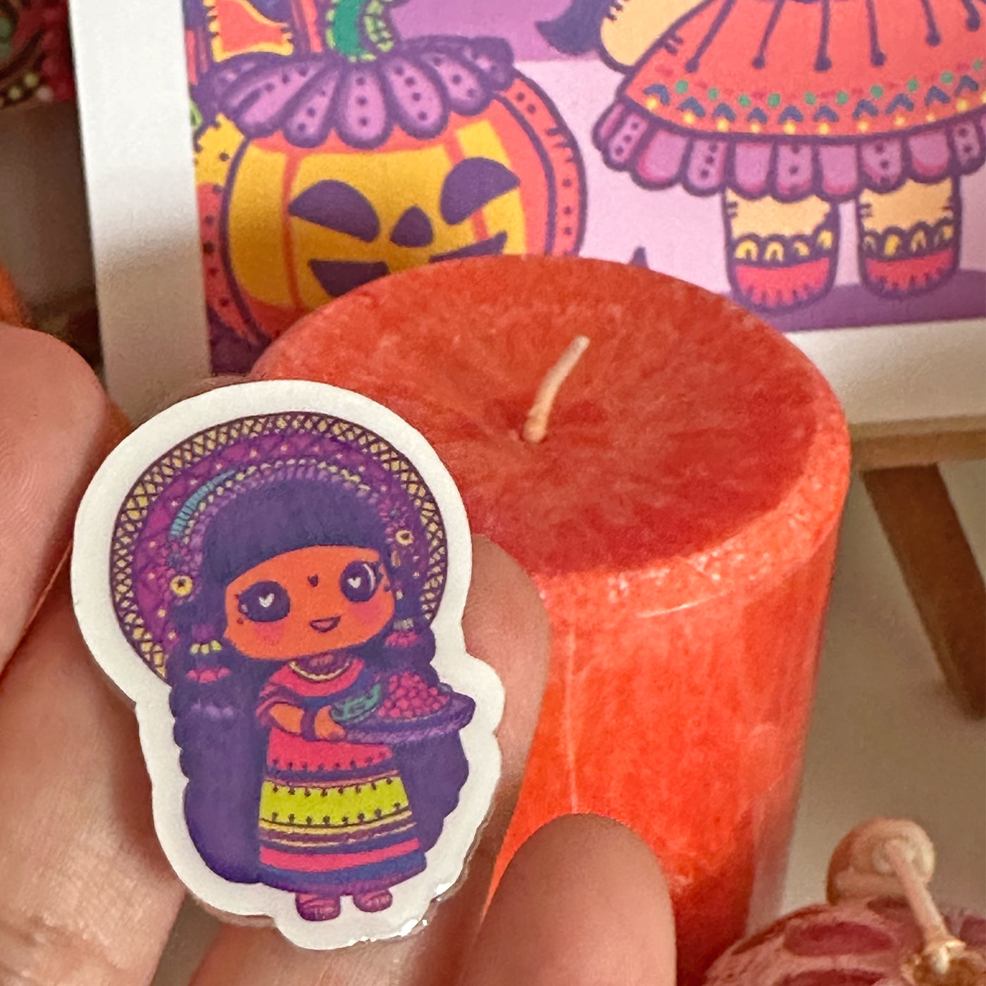 Pin Acrílico Mercadito