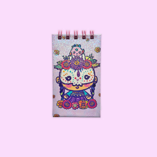 Libreta Arillo Día de Muertos