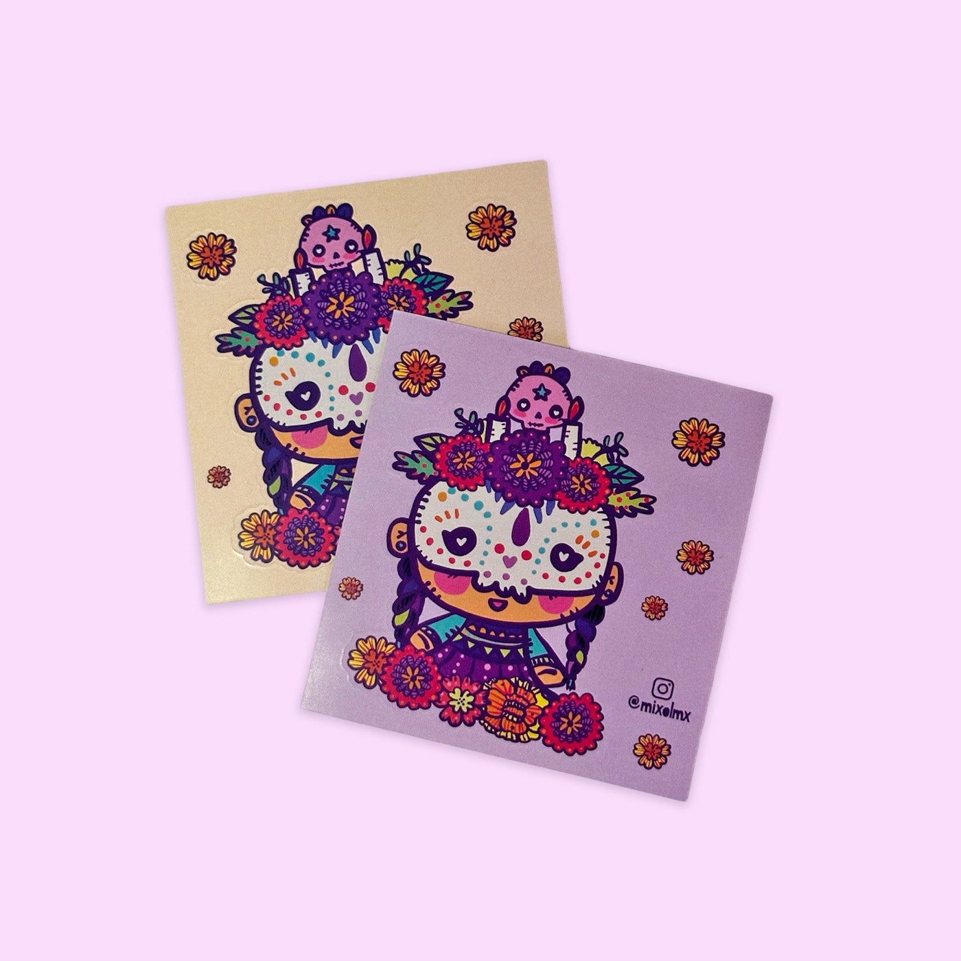 Sticker Individual Día de Muertos