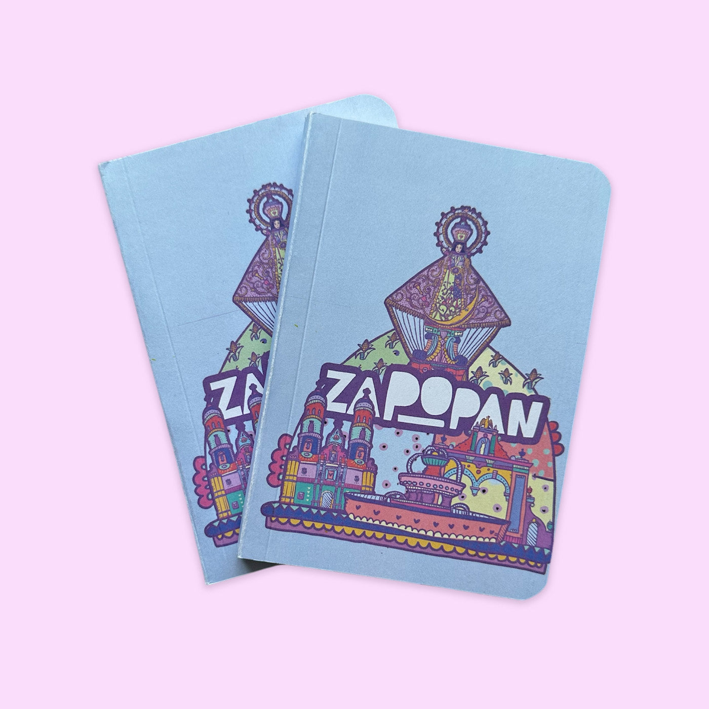 Libreta Vintage Zapopan Azul Cielo
