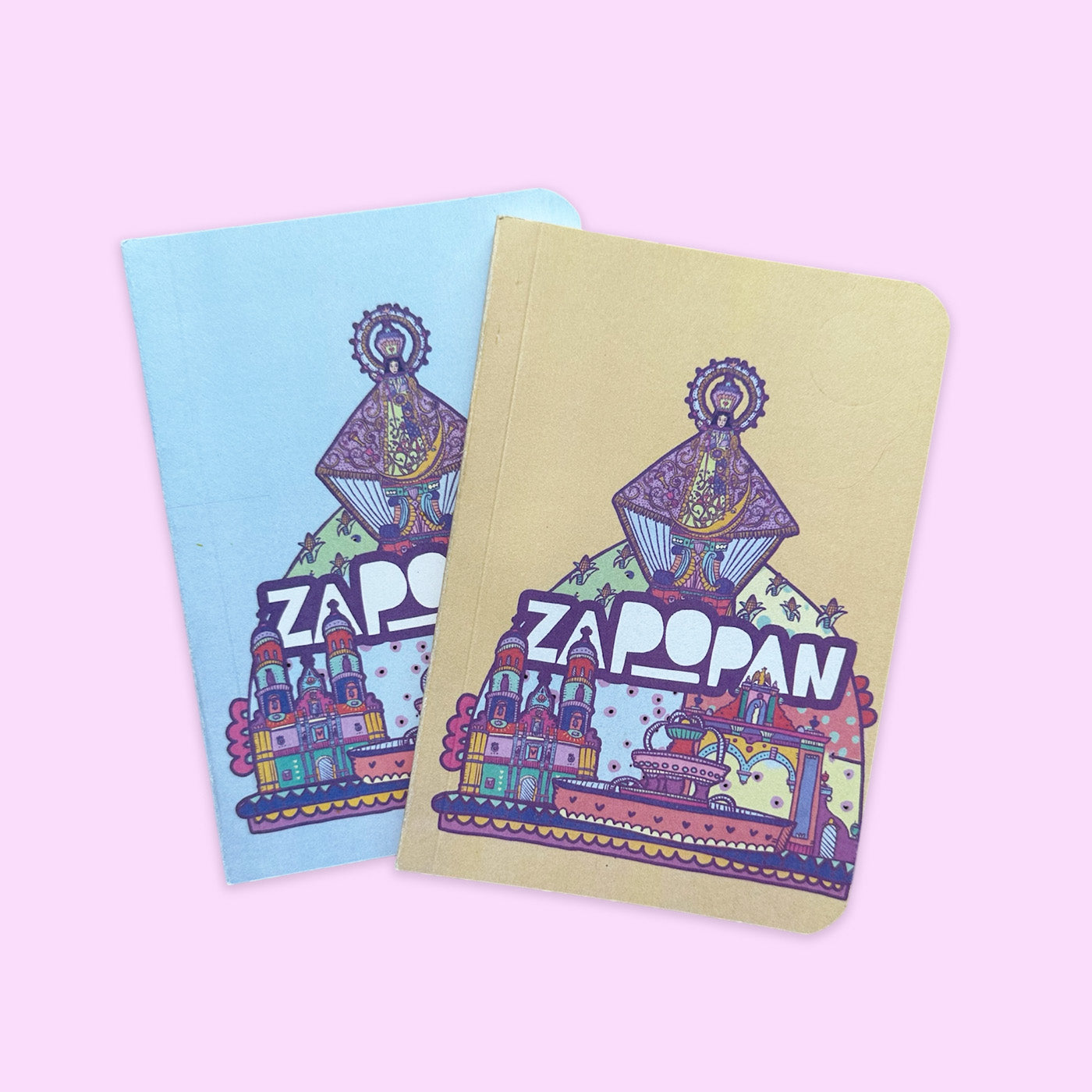 Libreta Vintage Zapopan Azul Cielo