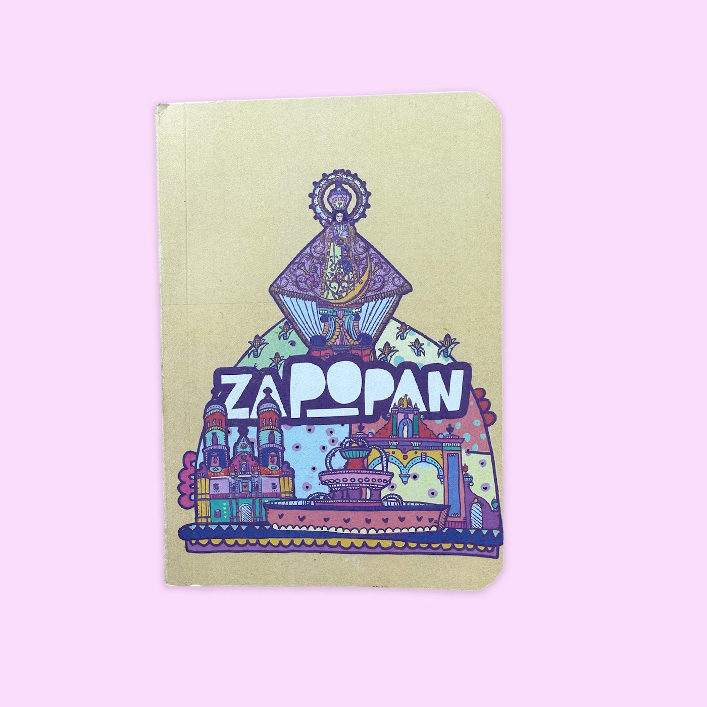Libreta Vintage Zapopan Amarillo