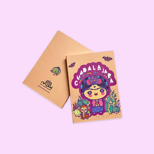 Mini Libreta Frida GDL