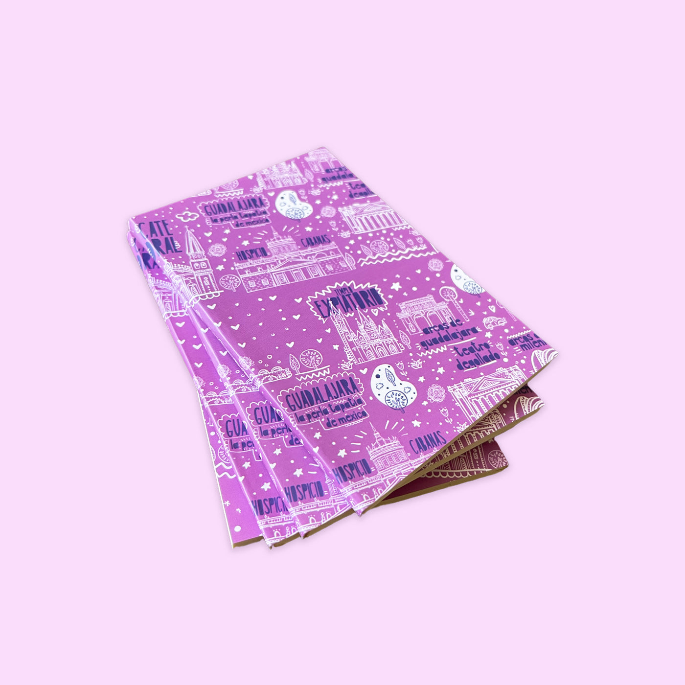 Mini Libreta Guadalajara Morado