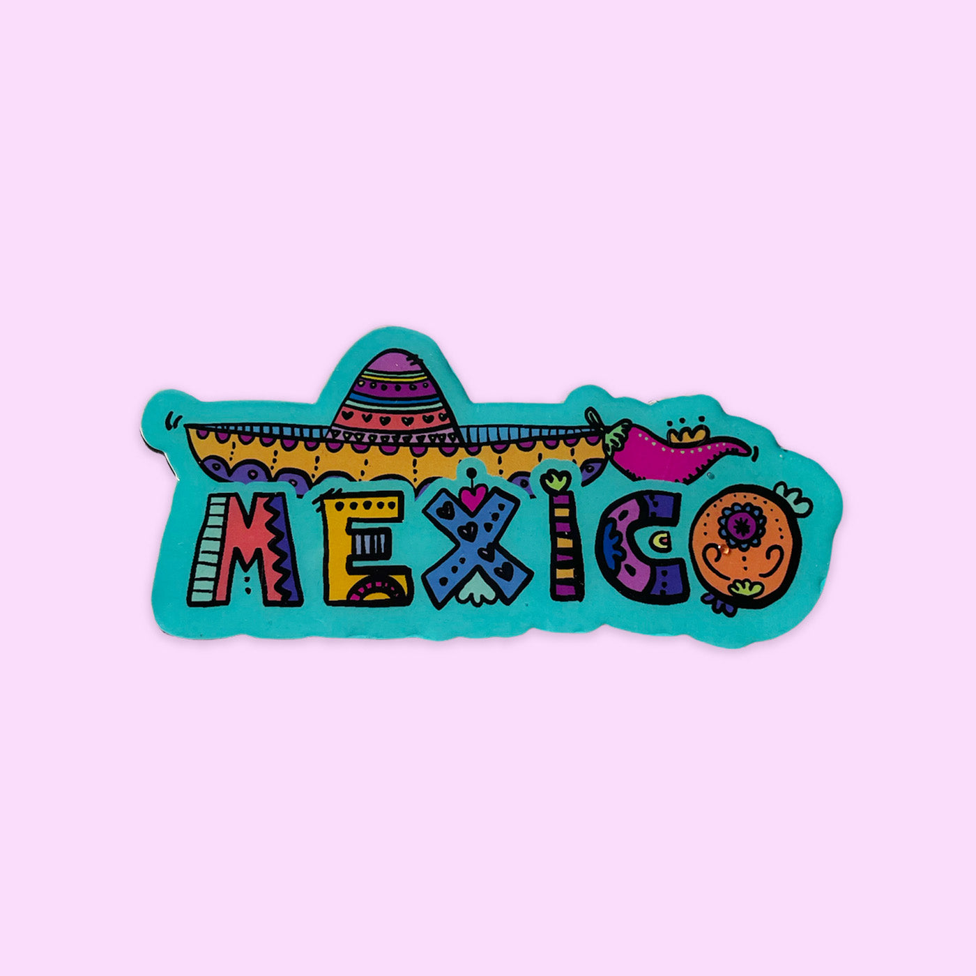 Imán México Sombrero