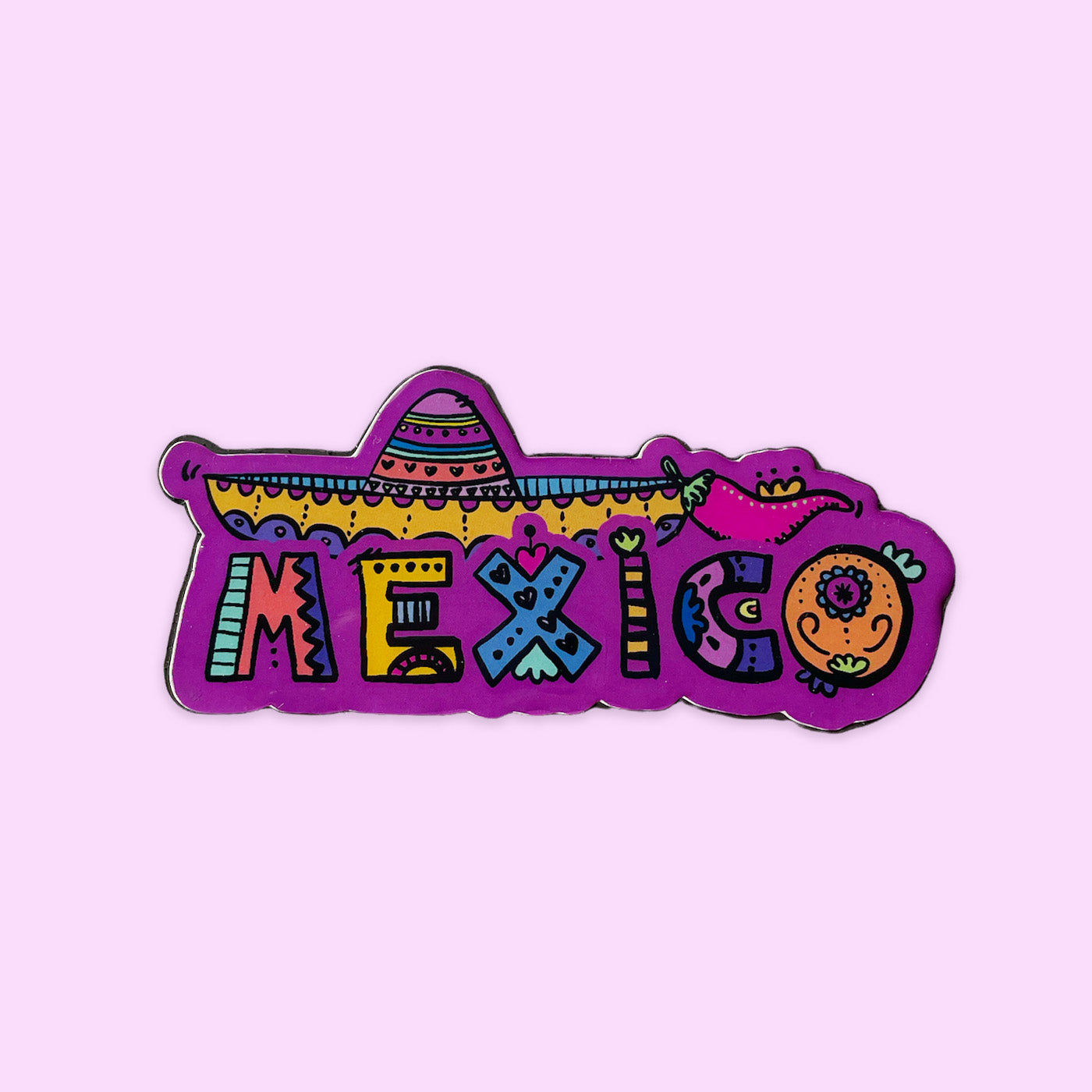 Imán México Sombrero